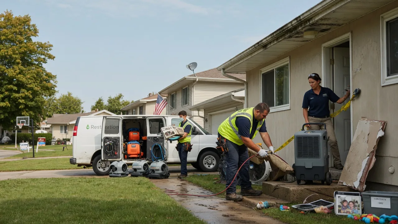 Water Damage Restoration in Van Wert, OH near me